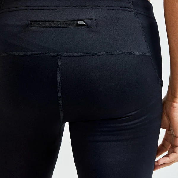 Craft Adv Essence Zip Tights M (Black) 3 Craft Adv Essence Zip Tights M (Black) - Bilde 3