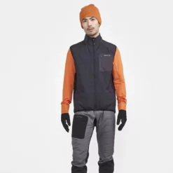 Craft Core Nordic Training Insulate Vest M (Black-Slate) -vinter klær Salg Craft Core Nordic Training Insulate Vest M Black Slate 3