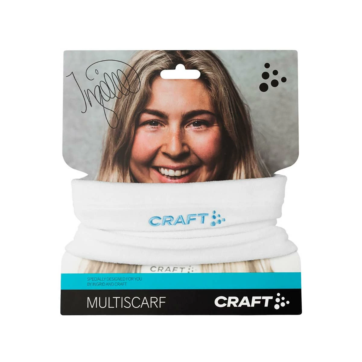 Craft Fleecehals White 2 Craft Fleecehals White - Bilde 2