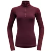 Devold Duo Active Woman Zip Neck (Port)