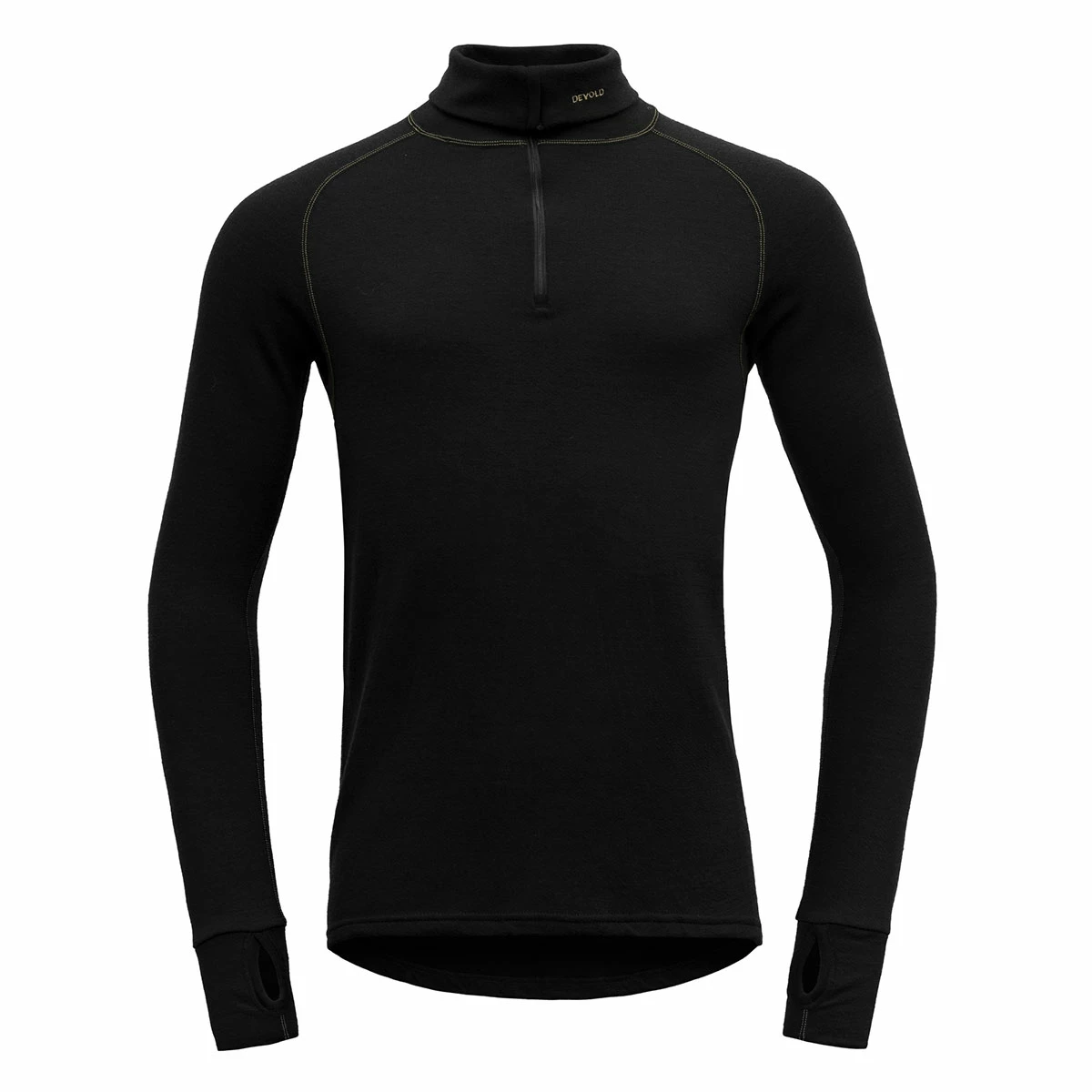 Devold Expedition Man Zip Neck (Black) 1 Devold Expedition Man Zip Neck (Black)