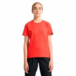 Haglöfs Camp Tee Women (Poppy Red) 7 Haglöfs Camp Tee Women (Poppy Red) -vinter klær Salg Haglofs Camp Tee Women Poppy Red 3