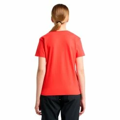 Haglöfs Camp Tee Women (Poppy Red) 9 Haglöfs Camp Tee Women (Poppy Red) -vinter klær Salg Haglofs Camp Tee Women Poppy Red 5