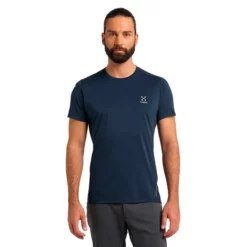 Haglöfs L.I.M Tech Tee Men (Tarn Blue) 9 Haglöfs L.I.M Tech Tee Men (Tarn Blue) -vinter klær Salg Haglofs L.I.M Tech Tee Men Tarn Blue 5