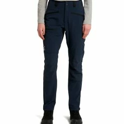 Haglöfs Mid Standard Pant Women (Tarn Blue/True Black) -vinter klær Salg Haglofs Mid Standard Pant Women Tarn Blue True Black