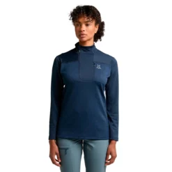 Haglöfs ROC Flash Mid Halfzip Women (Tarn Blue) 8 Haglöfs ROC Flash Mid Halfzip Women (Tarn Blue) -vinter klær Salg Haglofs ROC Flash Mid Halfzip Women Tarn Blue 3