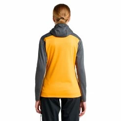 Haglöfs ROC Flash Mid Hood Women (Magnetite/Sunny Yellow) 9 Haglöfs ROC Flash Mid Hood Women (Magnetite/Sunny Yellow) -vinter klær Salg Haglofs ROC Flash Mid Hood Women MagnetiteSunny Yellow 4