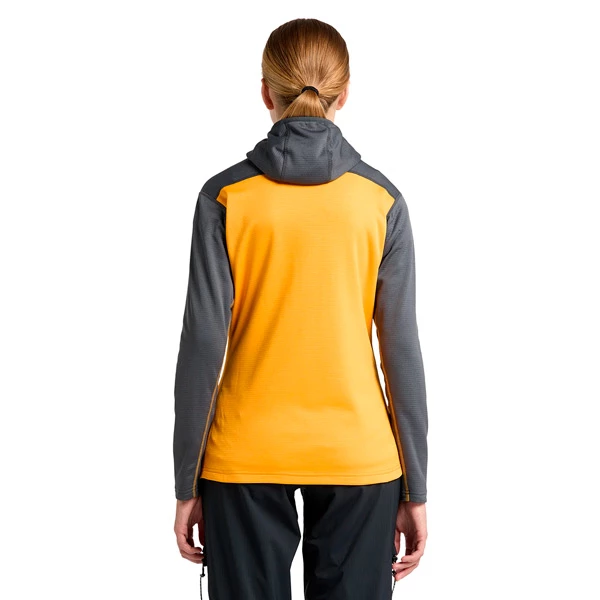 Haglöfs ROC Flash Mid Hood Women (Magnetite/Sunny Yellow) 4 Haglöfs ROC Flash Mid Hood Women (Magnetite/Sunny Yellow) - Bilde 4
