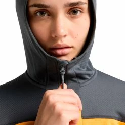 Haglöfs ROC Flash Mid Hood Women (Magnetite/Sunny Yellow) 11 Haglöfs ROC Flash Mid Hood Women (Magnetite/Sunny Yellow) -vinter klær Salg Haglofs ROC Flash Mid Hood Women MagnetiteSunny Yellow 6