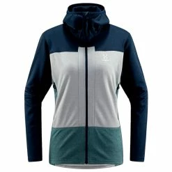 Haglöfs ROC Flash Mid Hood Women (Tarn Blue/Concrete)