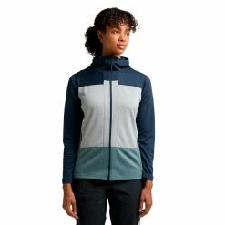 Haglöfs ROC Flash Mid Hood Women (Tarn Blue/Concrete) 7 Haglöfs ROC Flash Mid Hood Women (Tarn Blue/Concrete) -vinter klær Salg Haglofs ROC Flash Mid Hood Women Tarn BlueConcrete 3