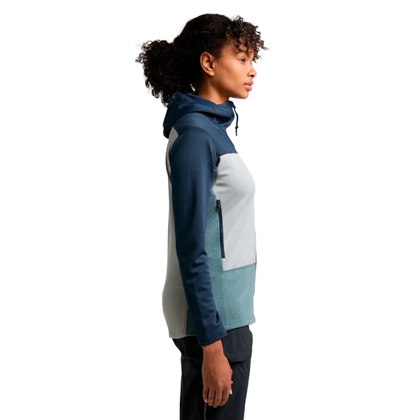 Haglöfs ROC Flash Mid Hood Women (Tarn Blue/Concrete) 4 Haglöfs ROC Flash Mid Hood Women (Tarn Blue/Concrete) - Bilde 4