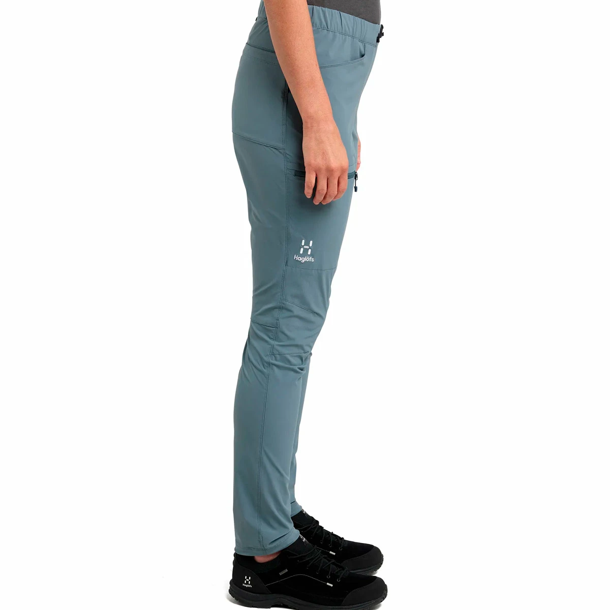 Haglöfs ROC Lite Slim Pant Women – Steel Blue 4 Haglöfs ROC Lite Slim Pant Women – Steel Blue - Bilde 4
