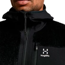 Haglöfs ROC Spitz Mid Hood Men (True Black) 11 Haglöfs ROC Spitz Mid Hood Men (True Black) -vinter klær Salg Haglofs ROC Spitz Mid Hood Men True Black3
