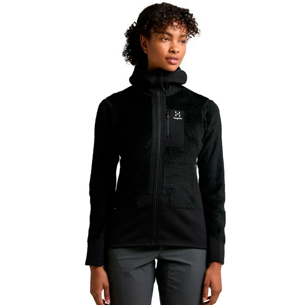 Haglöfs ROC Spitz Mid Hood Women (True Black) 3 Haglöfs ROC Spitz Mid Hood Women (True Black) - Bilde 3