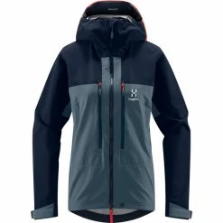 Haglöfs Roc Sight Softshell Jacket Women (Steel Blue/Tarn Blue)