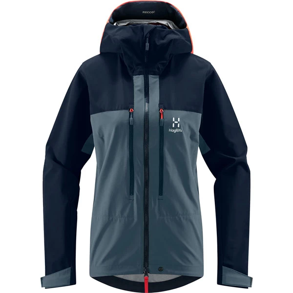Haglöfs Roc Sight Softshell Jacket Women (Steel Blue/Tarn Blue) 1 Haglöfs Roc Sight Softshell Jacket Women (Steel Blue/Tarn Blue)