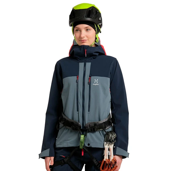 Haglöfs Roc Sight Softshell Jacket Women (Steel Blue/Tarn Blue) 5 Haglöfs Roc Sight Softshell Jacket Women (Steel Blue/Tarn Blue) - Bilde 5