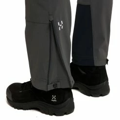 Haglöfs Roc Sight Softshell Pant Women (Magnetite) 9 Haglöfs Roc Sight Softshell Pant Women (Magnetite) -vinter klær Salg Haglofs Roc Sight Softshell Pant Women Magnetite 7