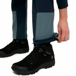 Haglöfs Roc Sight Softshell Pant Women (Steel Blue/Tarn Blue) 7 Haglöfs Roc Sight Softshell Pant Women (Steel Blue/Tarn Blue) -vinter klær Salg Haglofs Roc Sight Softshell Pant Women Steel Blue Tarn Blue 3