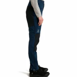 Haglöfs Rugged Standard Pant Women (Tarn Blue/True Black) -vinter klær Salg Haglofs Rugged Standard Pant Women Tarn Blue True Black5