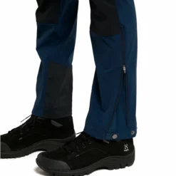 Haglöfs Rugged Standard Pant Women (Tarn Blue/True Black) -vinter klær Salg Haglofs Rugged Standard Pant Women Tarn Blue True Black7