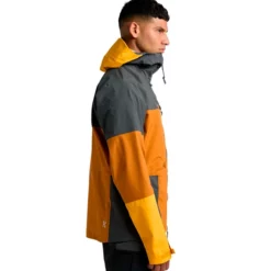 Haglöfs Spitz GTX PRO Jacket Men (Golden Brown/Magnetite) -vinter klær Salg Haglofs Spitz GTX PRO Jacket Men Golden brownMagnetite2