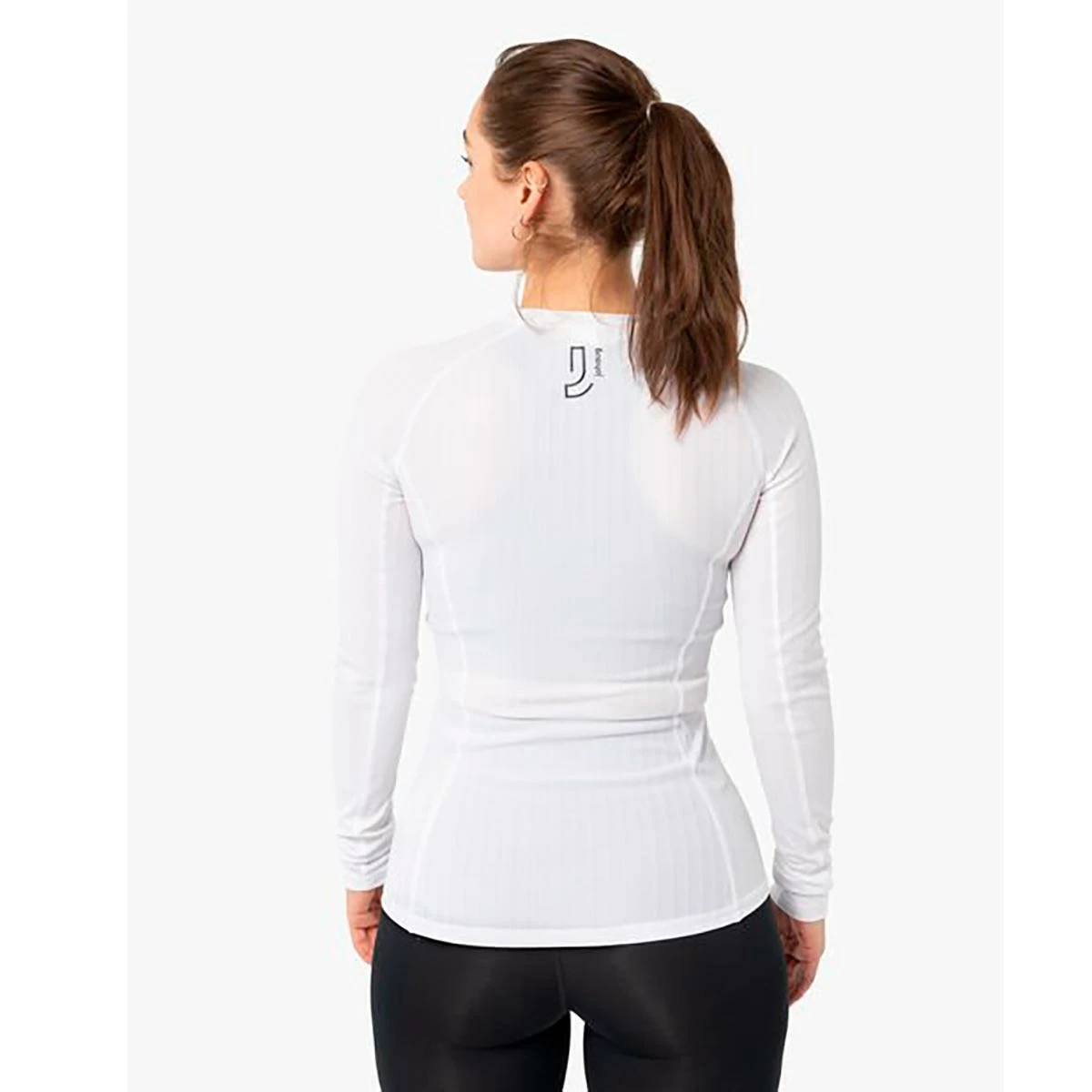 Johaug Rib Tech Long Sleeve (White) 2 Johaug Rib Tech Long Sleeve (White) - Bilde 2