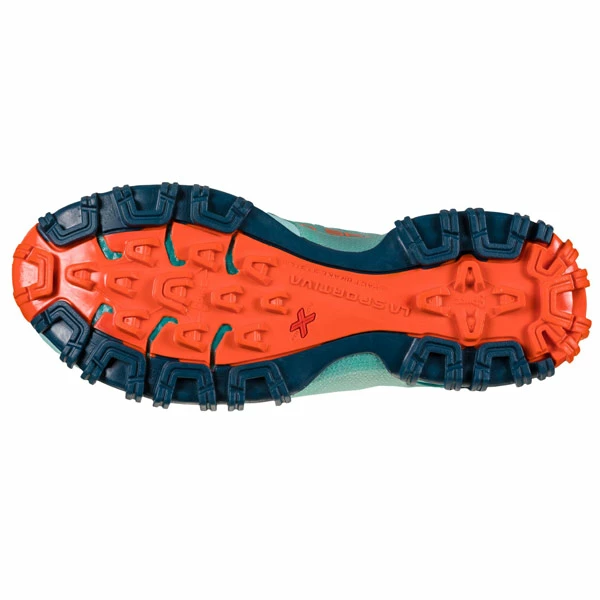 La Sportiva Bushido II W´S Løpesko (Lagoon-Cherry Tomato) 2 La Sportiva Bushido II W´S Løpesko (Lagoon-Cherry Tomato) - Bilde 2