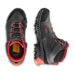 La Sportiva Stream Gtx W´S (Carbon/Cherry Tomato) -vinter klær Salg La Sportiva Stream Gtx W´S CarbonCherry Tomato 4