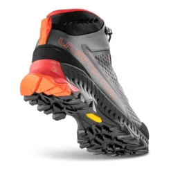 La Sportiva Stream Gtx W´S (Carbon/Cherry Tomato) -vinter klær Salg La Sportiva Stream Gtx W´S CarbonCherry Tomato 5