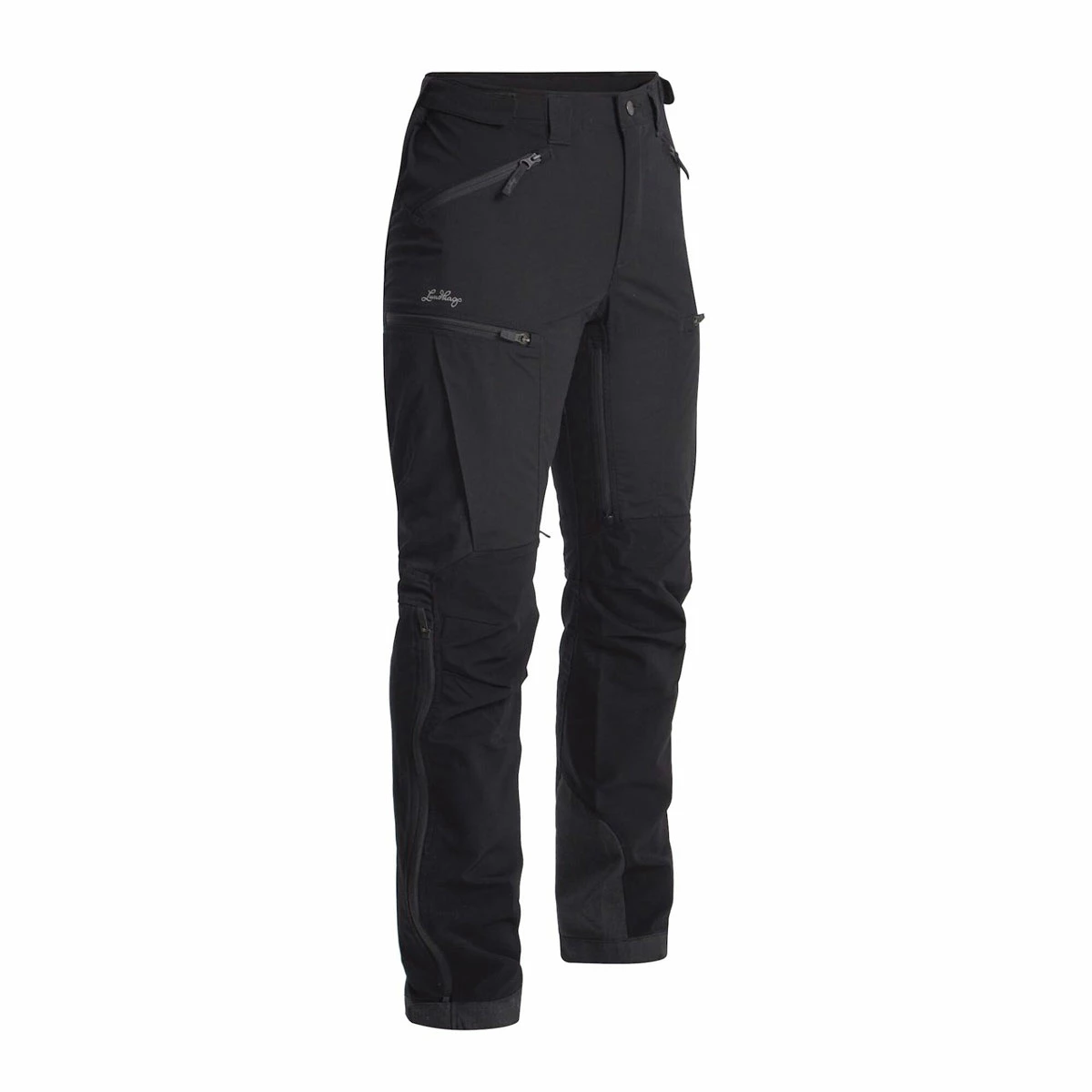 Lundhags Makke High Waist Curved Pant W (Black) 2 Lundhags Makke High Waist Curved Pant W (Black) - Bilde 2