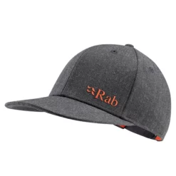 Rab Flatiron Logo Cap (Ebony Marl)
