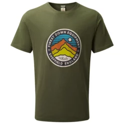 Rab Stance 3 Peaks SS Tee (Army)