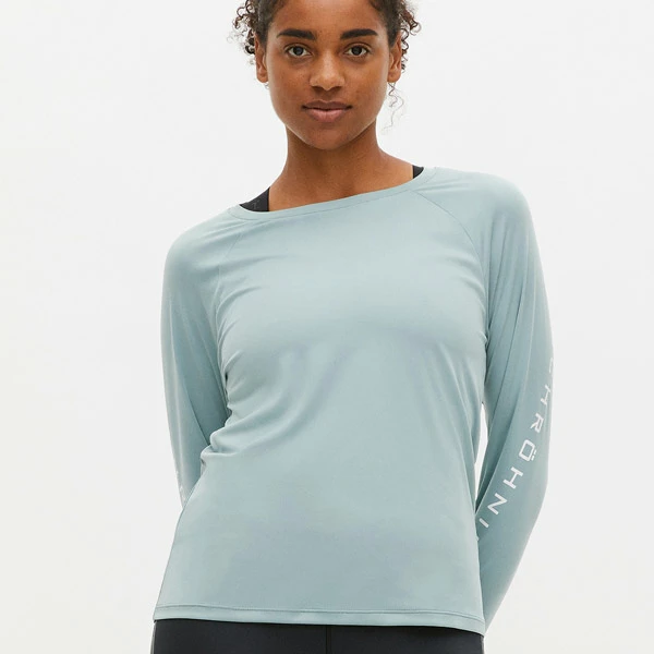 Röhnisch Active Logo Long Sleeve (Silver Blue) 2 Röhnisch Active Logo Long Sleeve (Silver Blue) - Bilde 2