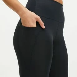 Röhnisch Flattering Curved High Waist Tights (Black) -vinter klær Salg Rohnisch Flattering Curved High Waist Tights Black 3