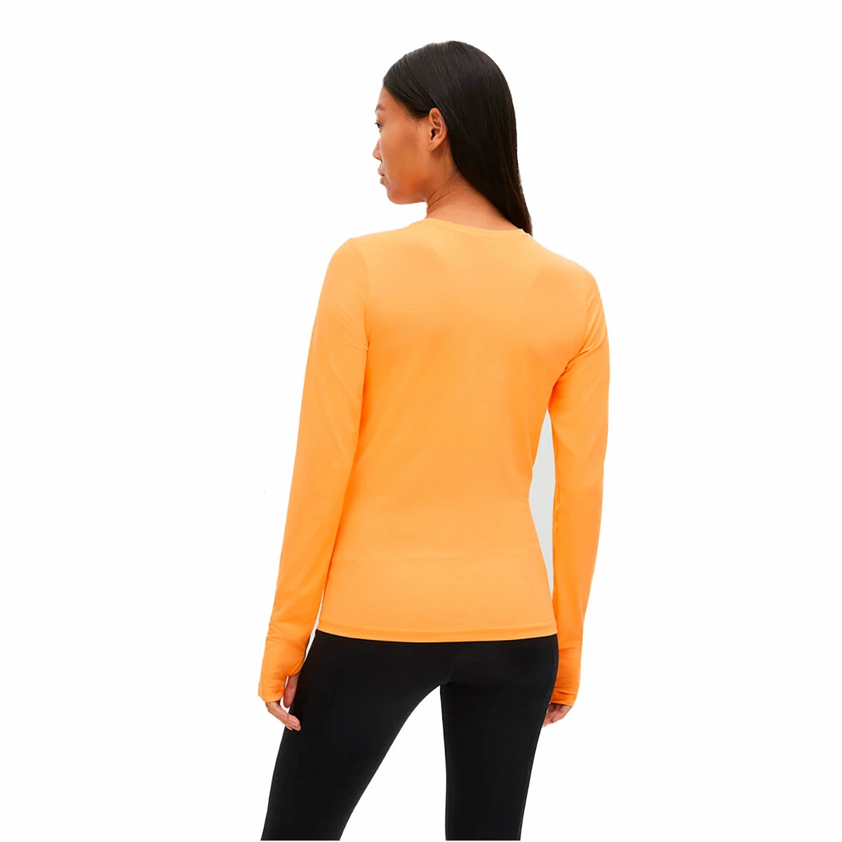 Röhnisch Jacquard Long Sleeve – Blazing Orange 3 Röhnisch Jacquard Long Sleeve – Blazing Orange - Bilde 3