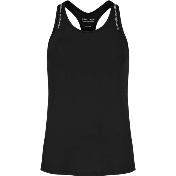 Röhnisch Logo Racerback (Black) 1 Röhnisch Logo Racerback (Black)