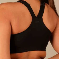 Stay In Place Front Zip Sports Bra -vinter klær Salg Stay In Place Front Zip Sports Bra
