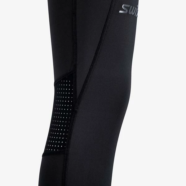 Swix Pace High Waist Cropped Tights W (Black) 2 Swix Pace High Waist Cropped Tights W (Black) - Bilde 2