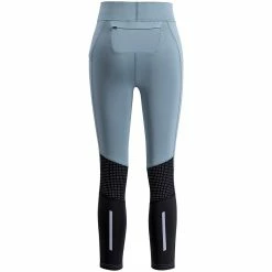 Swix Pace High Waist Cropped Tights W (Dark Fog) -vinter klær Salg Swix Pace High Waist Cropped Tights W Dark Fog1