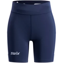 Swix Pace High Waist Half Tights W (Dark Navy)