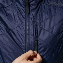 Swix Pace Insulated Vest M (Dark Navy) 11 Swix Pace Insulated Vest M (Dark Navy) -vinter klær Salg Swix Pace Insulated Vest M Dark Navy4