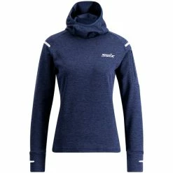 Swix Pace Midlayer Hooded W (Dark Navy)