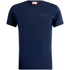 Swix Pace NTS Short Sleeve Baselayer Top M (Dark Navy)
