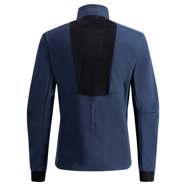 Swix Pace Wind Jacket M (Dark Navy/Black) 2 Swix Pace Wind Jacket M (Dark Navy/Black) - Bilde 2