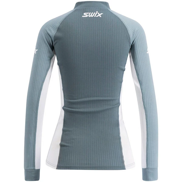 Swix RaceX Bodyw Halfzip W (Dark Fog/Fog) 2 Swix RaceX Bodyw Halfzip W (Dark Fog/Fog) - Bilde 2