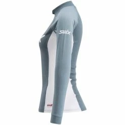 Swix RaceX Bodyw Halfzip W (Dark Fog/Fog) 6 Swix RaceX Bodyw Halfzip W (Dark Fog/Fog) -vinter klær Salg Swix RaceX bodyw halfzip W Dark Fog Fog 2