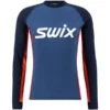 Swix Racex Bodyw Ls M (Dark Navy/Rhubarb)