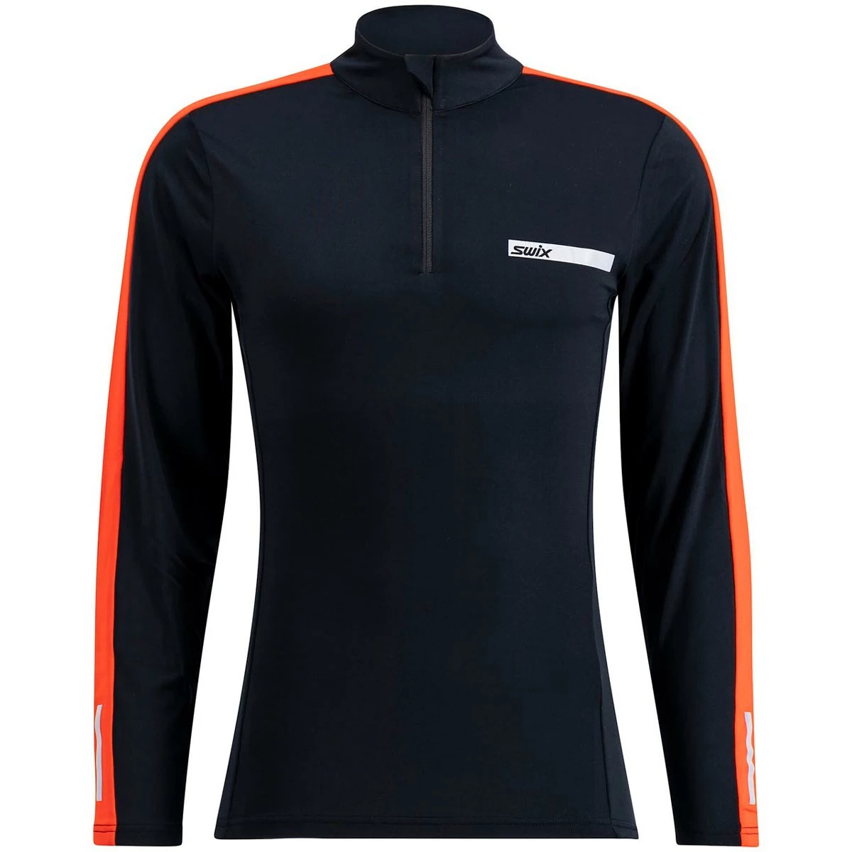 Swix Roadline NTS Half Zip Baselayer Top M (Black/Fiery Red) 1 Swix Roadline NTS Half Zip Baselayer Top M (Black/Fiery Red)